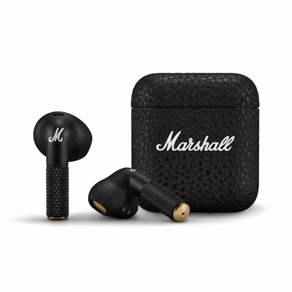 Беспроводные наушники Marshall Minor IV, черный, вкладыши, Bluetooth 5.2