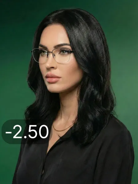 Liang Li Очки для зрения корригирующие пластиковые минус - 2.5