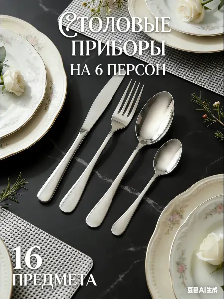 Xiaomi Набор столовых приборов на 4 персон 16 предмета