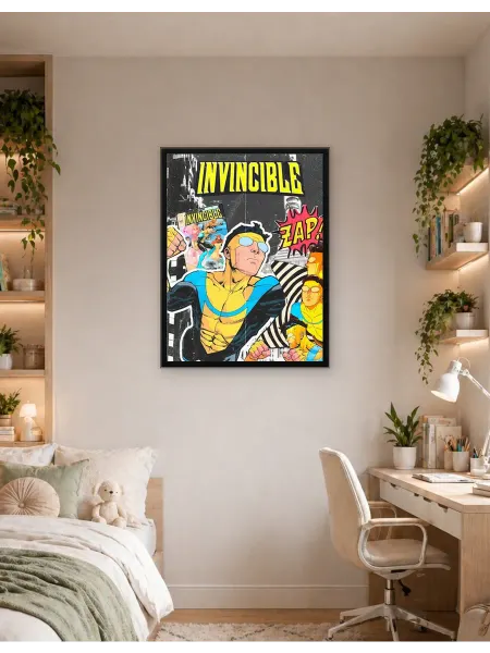 Postersbase Плакат Неуязвимый Коллаж из комиксов 2 50x70
