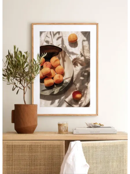 Onllyart Постер 21x30 абрикосы в солнечном свете