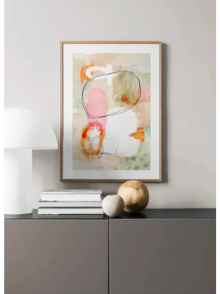 Onllyart Постер 21x30 абстрактная пастель №2
