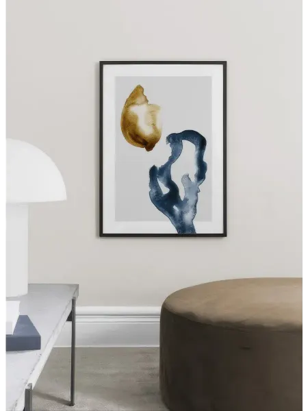 Onllyart Постер 21x30 Абстрактная цветочная №1