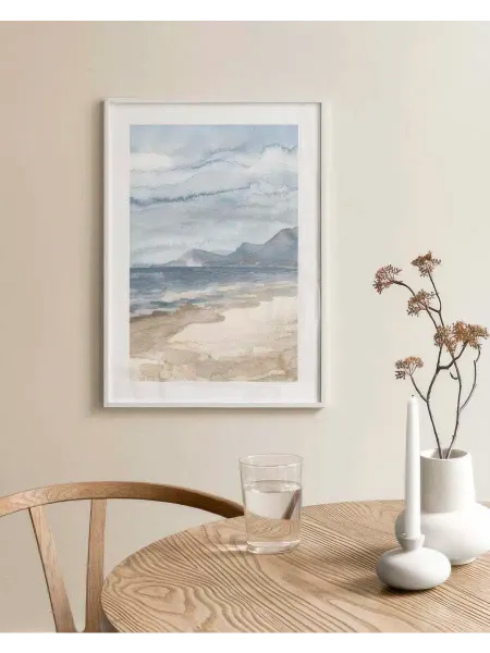 Onllyart Постер 21x30 акварель морской берег