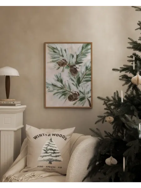 Onllyart Постер 21x30 Зимний ветвь