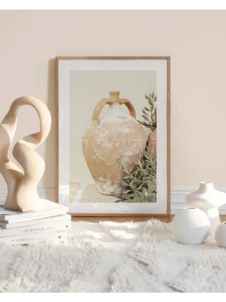 Onllyart Постер 21x30 глиняный горшок