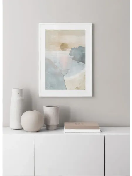 Onllyart Постер 21x30 Золотой прикосновение заката