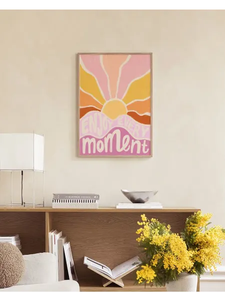 Onllyart Постер 21x30 наслаждайся каждым моментом
