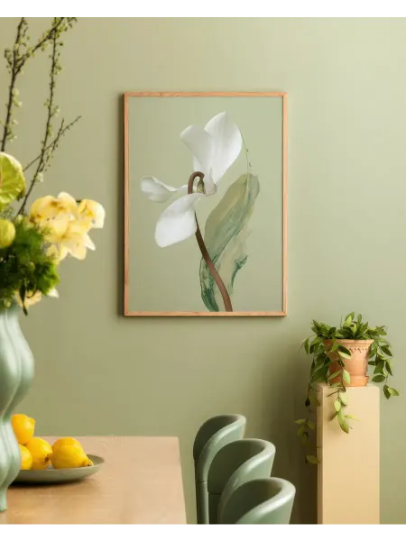 Onllyart Постер 21x30 цветочная кисть