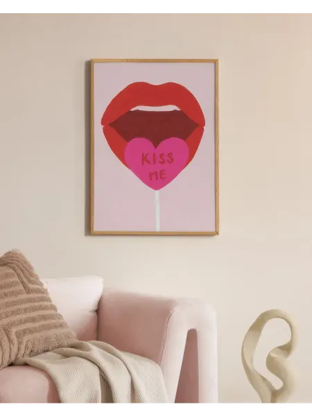 Onllyart Постер 21x30 поцелуй меня