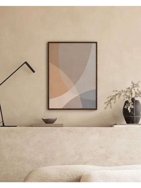Onllyart Постер 21x30 Мягкие цвета формы №2