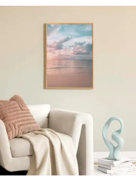 Onllyart Постер 21x30 пастельный небесный пляж №1