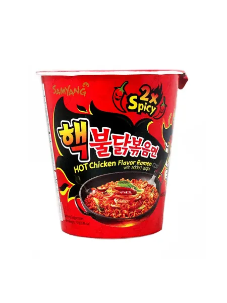 Samyang Лапша курица экстра острая 2х Spicy, 70 г