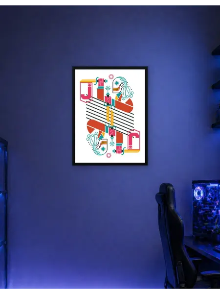 Postersbase Декор для интерьера что за общество 30x40