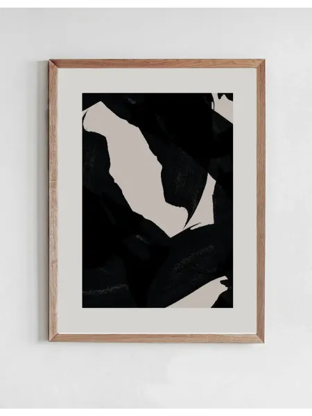 Onllyart Постер Абстрактные мазки кистью 59Y 40x50
