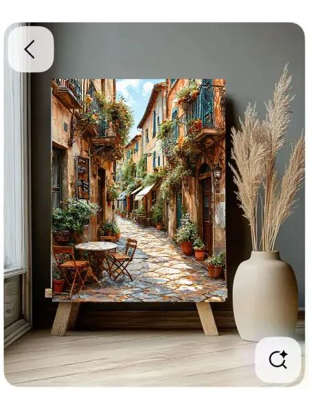 ArtInter Картина на стену Весенняя Италия 40х50 см
