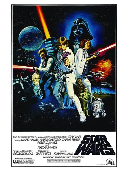 Poster Mall Постер на стену Кино Звездные Войны (Star Wars) 40х50