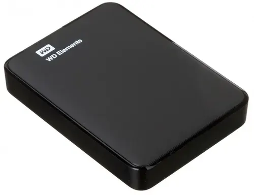 Western Digital 2 ТБ Внешний жесткий диск WD4T4 (A2020A), Пластик, черный
