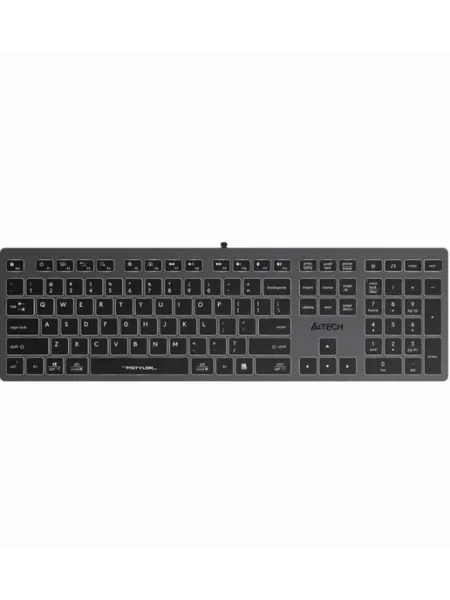 A4TECH Клавиатура Fstyler FX60H (Grey) 2 портами USB