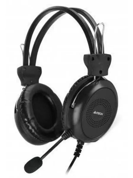 A4TECH Наушники HU-30 черный 2м USB оголовье