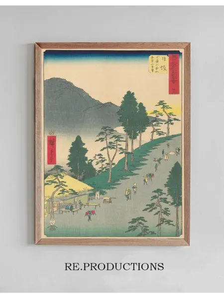 Re.productions Постер Nissaka - Andō Hiroshige