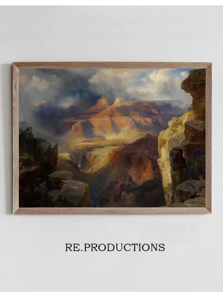 Re.productions Постер Grand Canyon, Arizona - Thomas Moran
