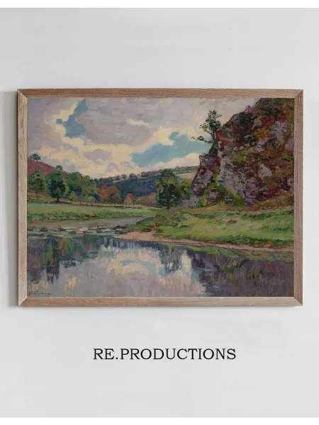 Re.productions Постер Rochers de Genetin-sur-Creuse - Armand Guillaumin