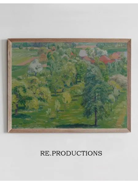 Re.productions Постер Frühling Am Attersee - Walther Gamerith