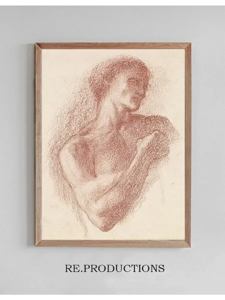 Re.productions Постер The Fates – Study of - Sir Edward Coley Burne-Jones
