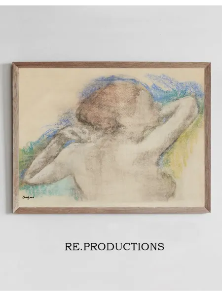 Re.productions Постер Buste de femme - Edgar Degas