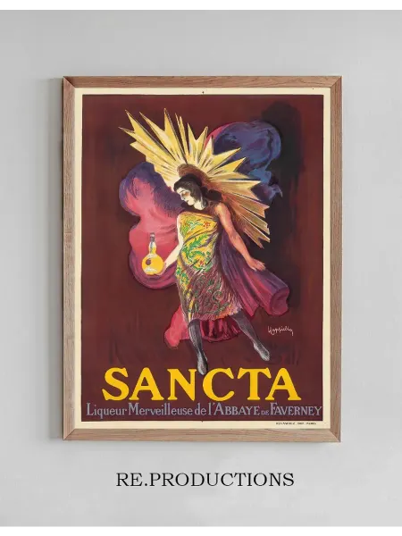 Re.productions Постер Sancta - Leonetto Cappiello