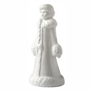 Фигурка новогодняя для раскрашивания Снегурочка малая