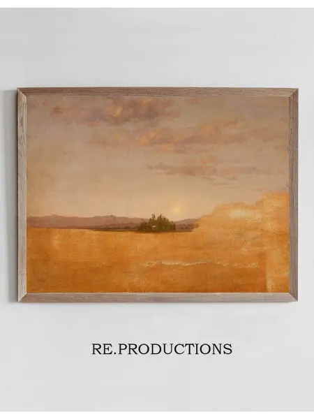 Re.productions Постер Landscape Sketch - Thomas Cole