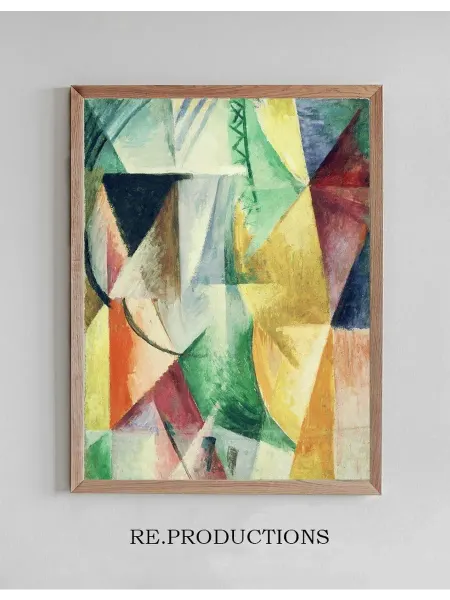 Re.productions Постер Une fenêtre - Robert Delaunay
