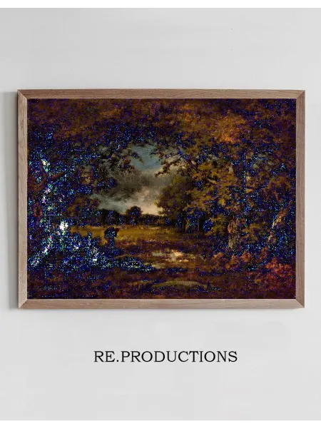 Re.productions Постер Landscape - Narcisse-Virgile Diaz de La Peña