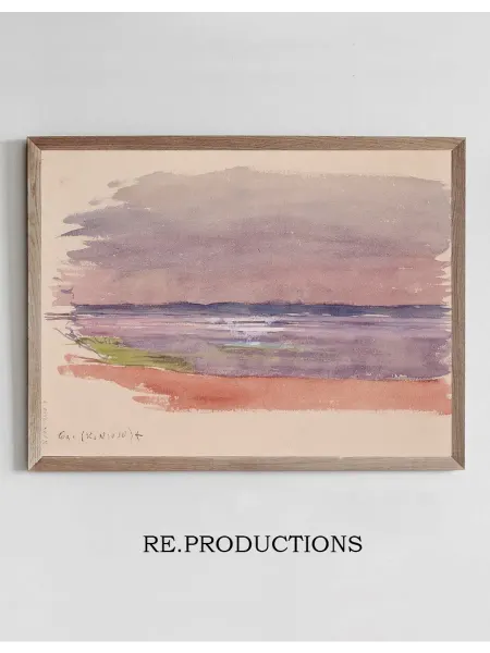 Re.productions Постер Lake or seascape - Eero Järnefelt