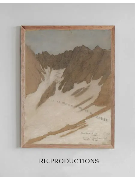Re.productions Постер To the mountains - Elemír Halász-Hradil