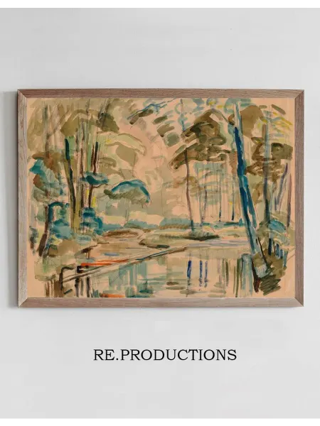 Re.productions Постер Small Lake - Magnus Enckell