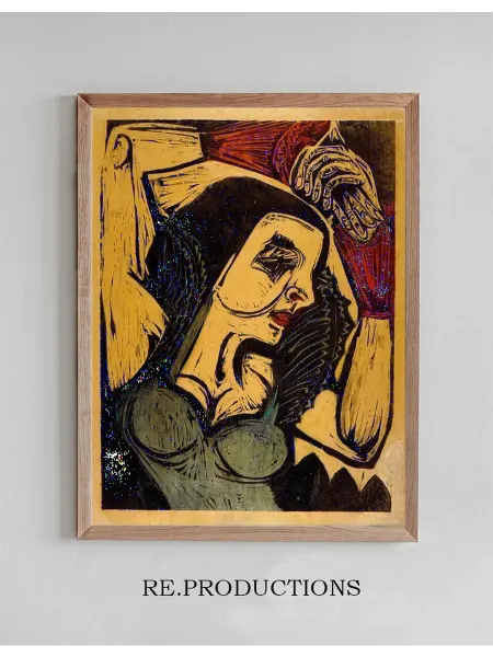 Re.productions Постер Poster of Nina Hard - Ernst Ludwig Kirchner