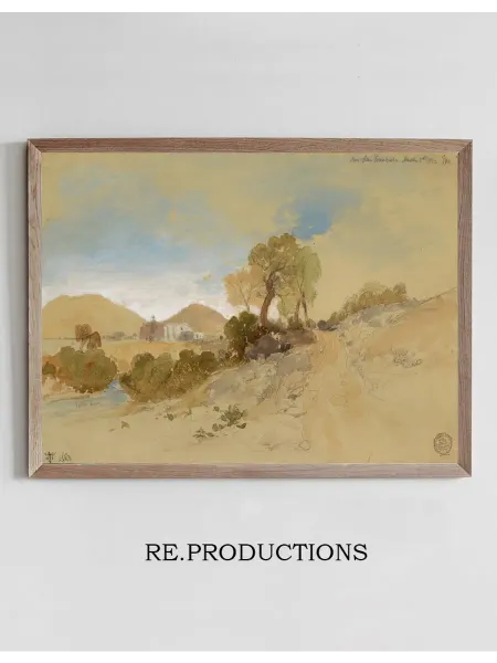 Re.productions Постер Near San Francisco, Mexico - Thomas Moran