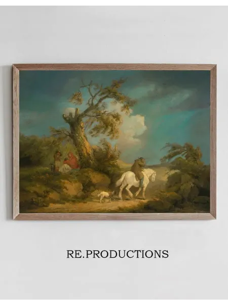 Re.productions Постер The Storm - George Morland