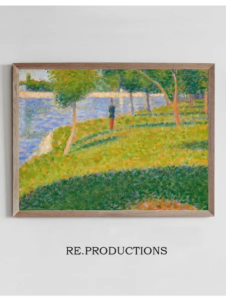 Re.productions Постер Le Saint-Cyrien - Georges Seurat