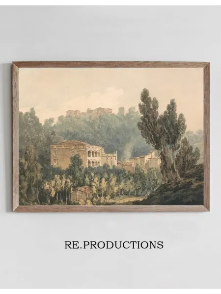 Re.productions Постер In the Valley Near - Joseph Mallord William Turner