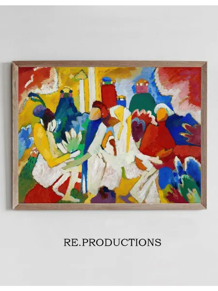 Re.productions Постер Oriental - Wassily Kandinsky