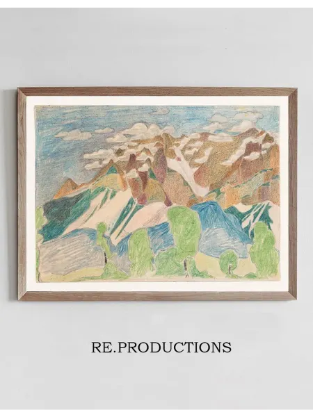 Re.productions Постер Mountain landscape - Reijer Stolk