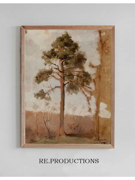 Re.productions Постер Pines at Połąga - Leon Wyczółkowski