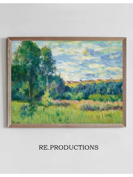 Re.productions Постер Paysage - Maximilien Luce