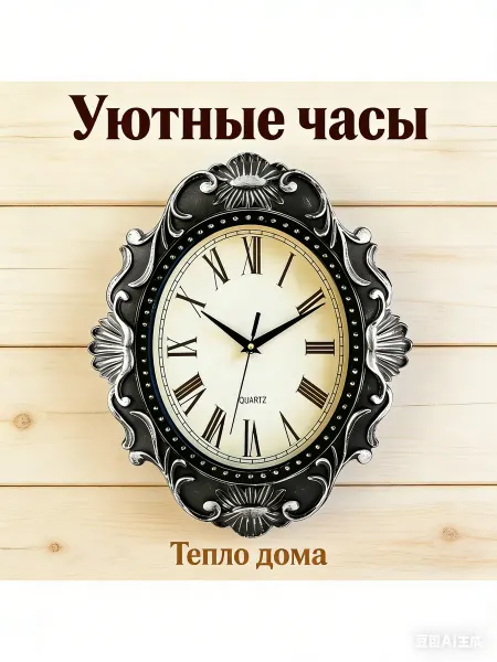 TROYKATIME Бесшумные декоративные настенные часы