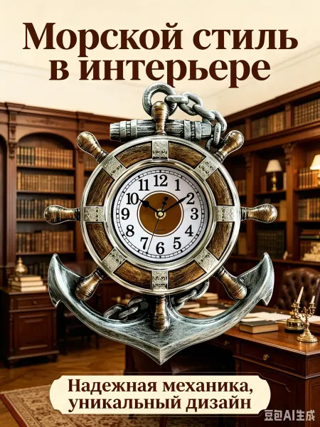TROYKATIME Часы настенные для кухни бесшумные