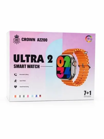 Смарт-часы Crown AZ200 Ultra 2: звонки, спортивный режим, отслеживание здоровья